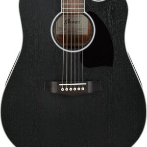 Ibanez PF16MWCE Electro Acoustic Guitar in Weathered Black