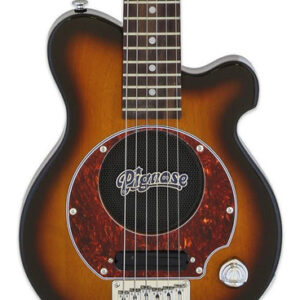 Pignose PGG-200 Electric Guitar with Built-in Amplifier in Brown Sunburst