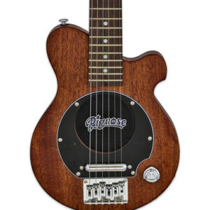 Pignose PGG-200MH Electric Guitar with Built-in Amplifier in Mahogany See-through Brown