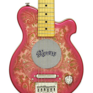 Pignose PGG-200PL Electric Guitar with Built-in Amplifier in Pink Paisley
