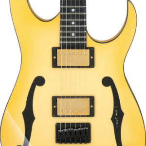 Ibanez Paul Gilbert Signature PGM1000T Electric Guitar in Aged Cream Burst