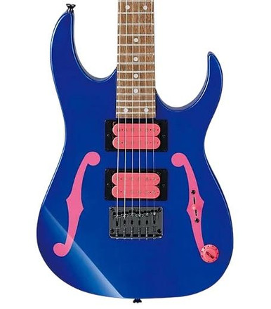 Ibanez Paul Gilbert Signature MiKro Electric Guitar In Jewel Blue - Image 1