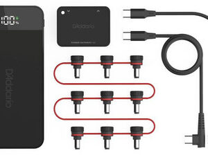 D'Addario XPND Pedal Power Battery Kit with International Plugs