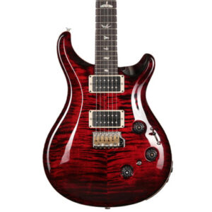 PRS Custom 24 Piezo Maple Top Rosewood Fretboard in Fire Red Burst