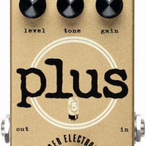 Barber Electronics Five Watt World PLUS Boost Overdrive Pedal in Gold