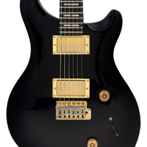 Sire Larry Carlton Q7 Gold Hardware Electric Guitar in Black