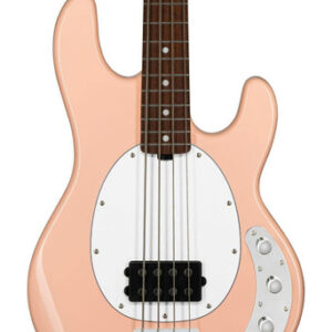 Sterling by Music Man Sub Stingray Ray4 Bass Guitar in Pueblo Pink