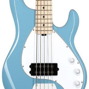 Sterling by Music Man Sub Stingray Ray5 Bass Guitar in Chopper Blue