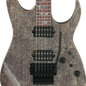Ibanez RG8620AH-BQZ RG J Custom Ash Top HH Electric Guitar in Black Quartz