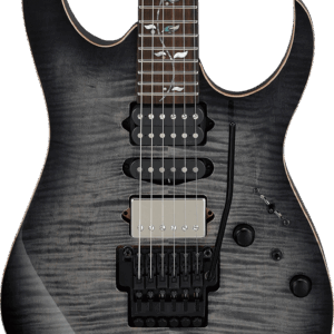 Ibanez RG J-Custom Axe Design Lab in Black Rutile