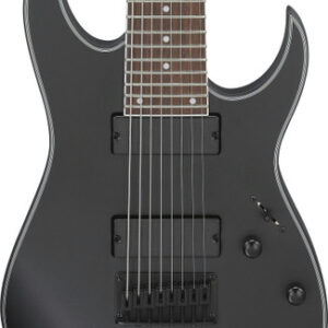 Ibanez RG8EX-BKF 8-String Electric Guitar in Black Flat
