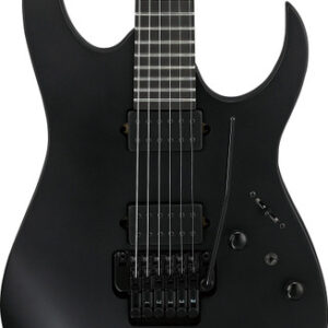Ibanez RGRB620-BKF Iron Label RG Series Electric Guitar in Black Flat