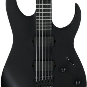 Ibanez RGRTBB21-BKF Baritone Electric Guitar in Black Flat