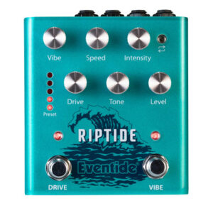 Eventide Riptide Overdrive and Uni-Vibe Stereo Pedal