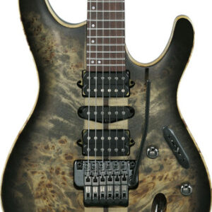 Ibanez S1070PBZ-CKB Electric Guitar in Charcoal Black Burst