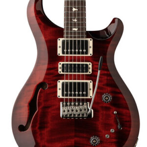PRS S2 Special Semi-Hollow Electric Guitar in Fire Red Burst