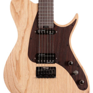 Soloking S408 Electric Guitar in Natural with Rosewood Neck