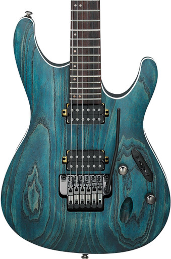 Ibanez S520AH-OBF S Series HH Edge-Zero II Electric Guitar in Cosmic Blue Flat - Image 1