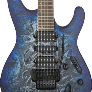 Ibanez S770-CZM Electric Guitar in Cosmic Blue Frozen Matte