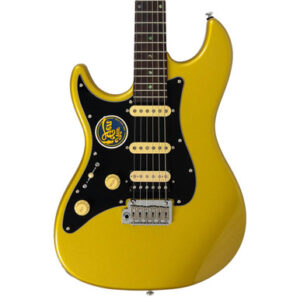 Sire Larry Carlton S7 HSS New Gen Left Handed Electric Guitar in Metallic Gold Rosewood Board