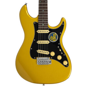 Sire Larry Carlton S7 New Gen Electric Guitar in Metallic Gold Rosewood Board