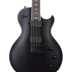 Schecter Solo II SLS Elite Evil Twin Electric Guitar in Satin Black