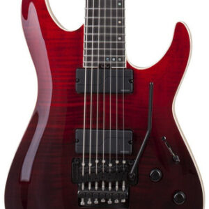 Schecter C-7 FR SLS Elite Electric Guitar in Blood Burst