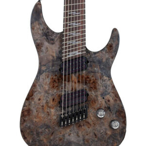 Schecter Omen Elite-7 MS 7 String Electric Guitar in Charcoal