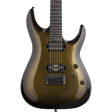 Schecter C-1 50th Anniversary Electric Guitar in Gold Burst