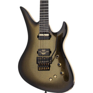 Schecter Avenger FR-S 50th Anniversary Electric Guitar in Gold Burst