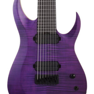 Schecter John Browne TAO-8 Signature 8-String Electric Guitar in Satin Trans Purple