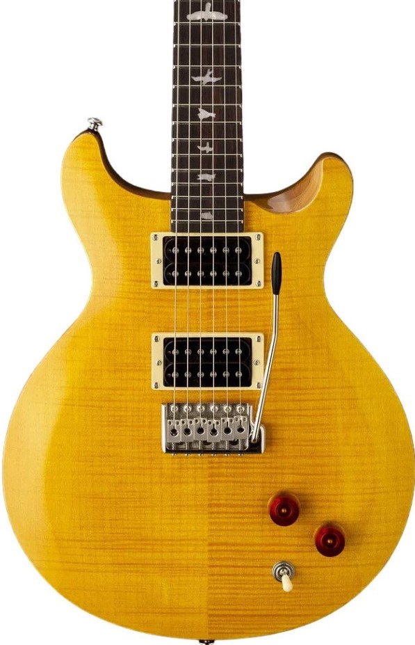 PRS SE Santana Electric Guitar in Santana Yellow