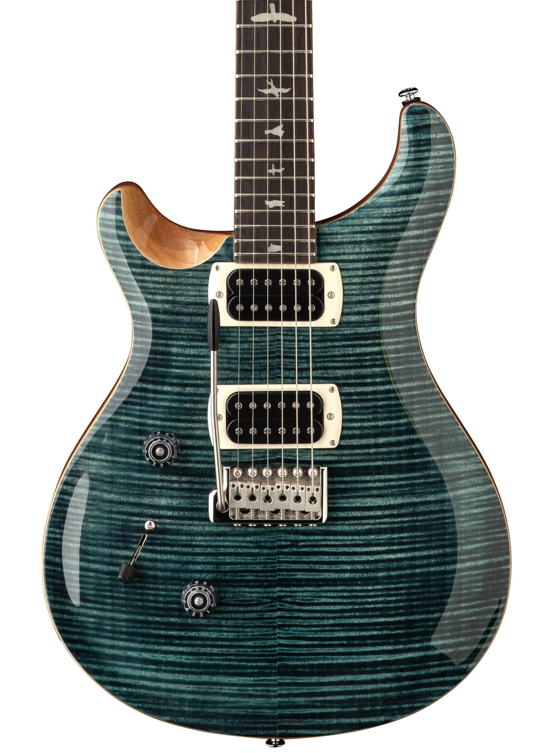 PRS SE Custom 24 Left Handed Electric Guitar in Slate Blue (2026)