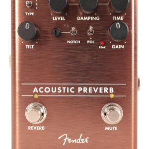 Second Hand Fender Acoustic Preverb Pedal 762