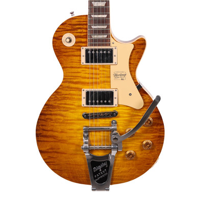 Second Hand Heritage H-150 Hollowbody Electric Guitar with Bigsby in Honey Burst 873