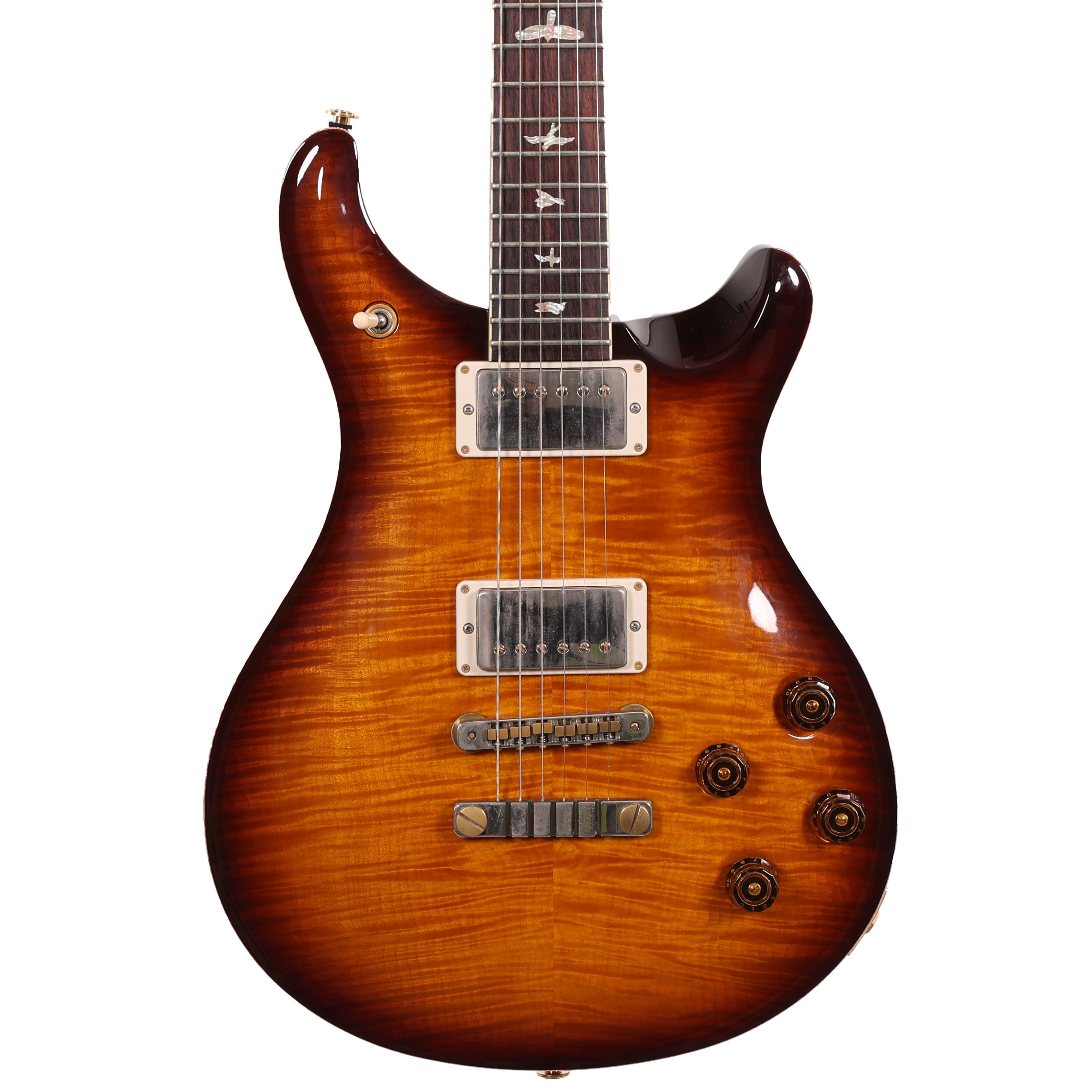 Second Hand PRS McCarty 594 10 Top Electric Guitar in McCarty Tobacco Burst 176