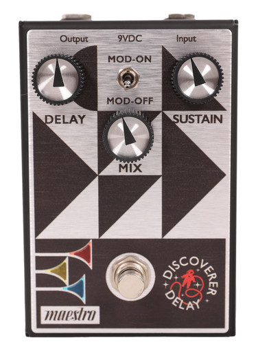 Second Hand Maestro Discoverer Delay Pedal 204