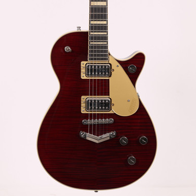 Second Hand Gretsch G6228 Players Edition Jet BT Electric Guitar with V-Stoptail in Dark Cherry Stain 238