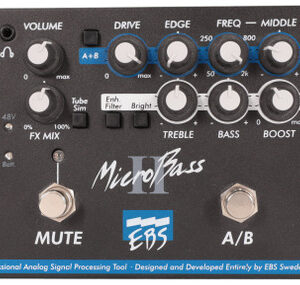 Second Hand EBS MicroBass II 2-Channel Preamp Pedal