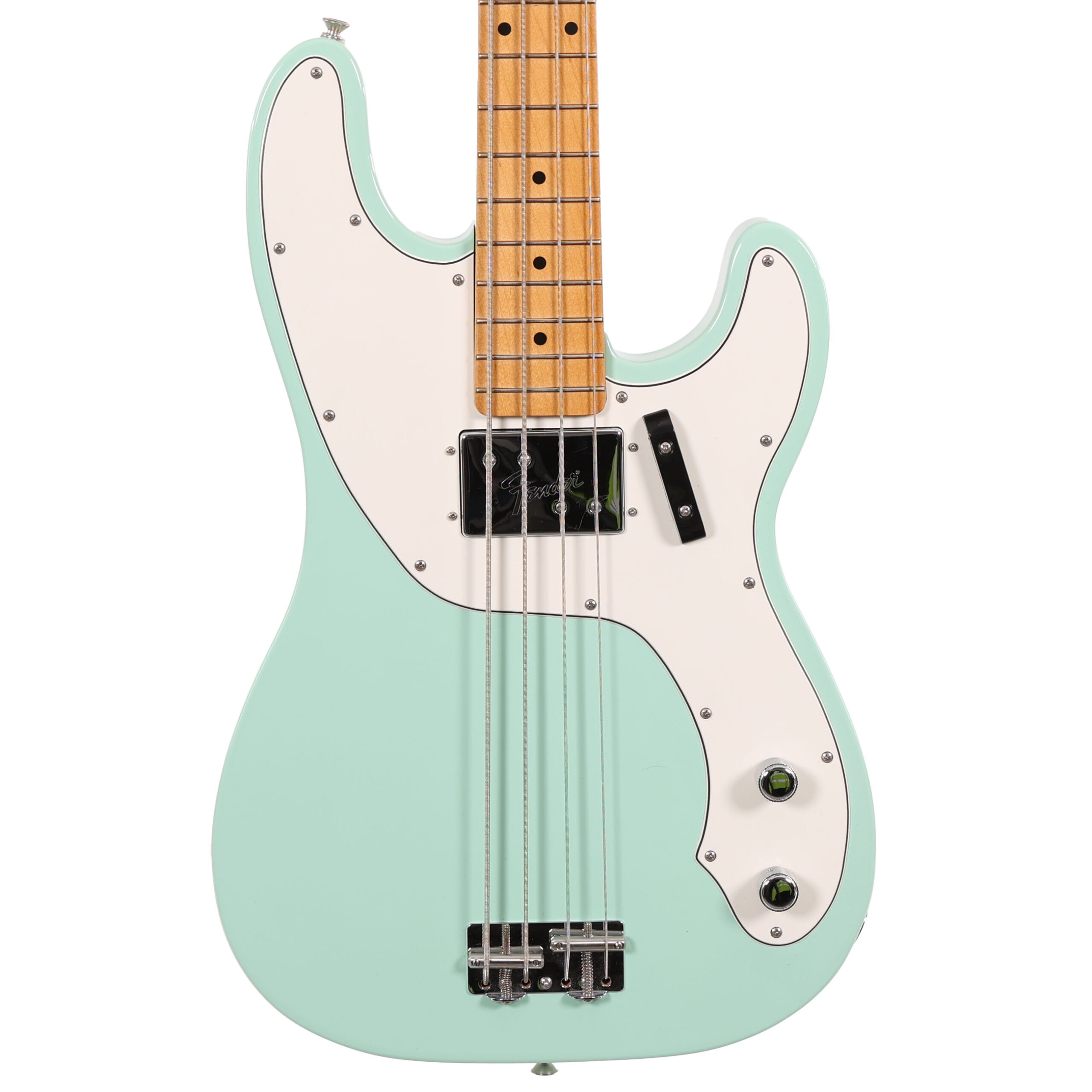 Second Hand Fender Vintera II Telecaster Bass in Surf Green with Monty's Wiring Loom 146