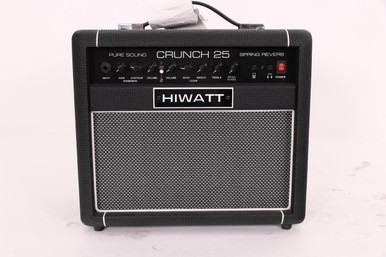 Second Hand Hiwatt Crunch 25 Spring Reverb Guitar Amp Combo 147