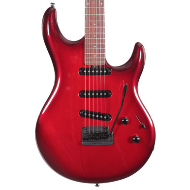 Second Hand Music Man Luke 4 L4 SSS Electric Guitar in Scoville Red 855