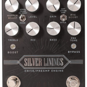 Second hand DSM & Humboldt Silver Linings Overdrive & Preamp Engiine Pedal