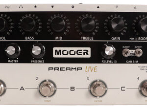 Second Hand Mooer Preamp Live Guitar Preamp Pedal 3557