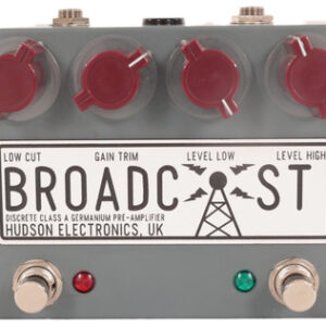 Second Hand Hudson Broadcast Germanium Preamp Pedal 740