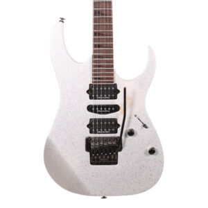 Second Hand Ibanez Prestige RG2570EX Electric Guitar in Silver 030