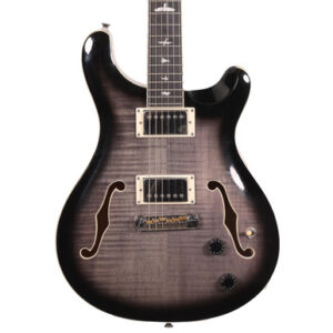 Second Hand PRS SE Hollowbody II Electric Guitar in Charcoal Burst 109