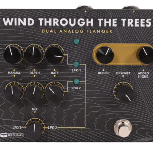 Second Hand PRS Wind Through The Trees Dual Analog Flanger Pedal 408