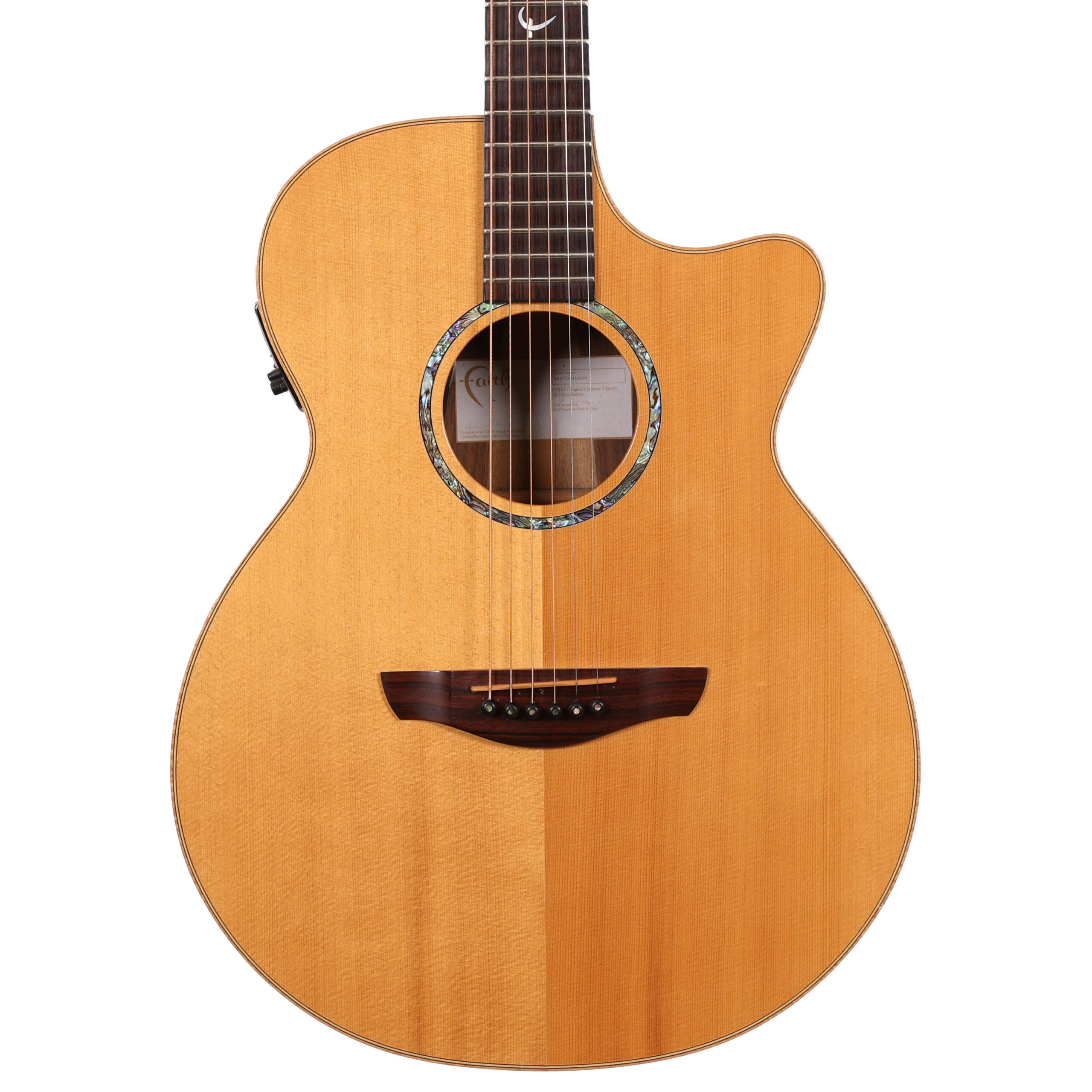 Second Hand Faith Venus Hi-Gloss Electro Acoustic Guitar in Natural 430