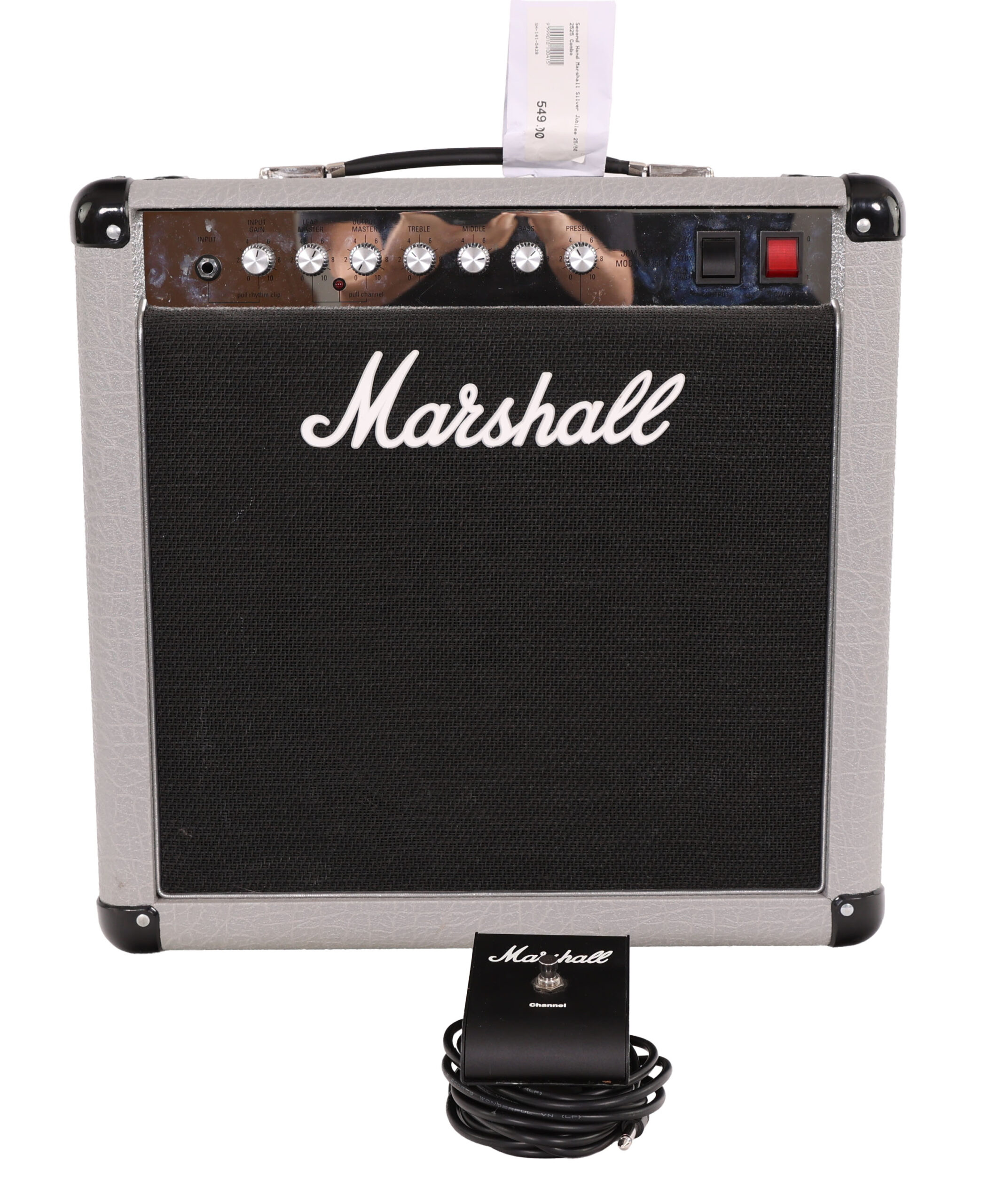 Second Hand Marshall Silver Jubilee 25/50 2525C Valve Amp Combo 439